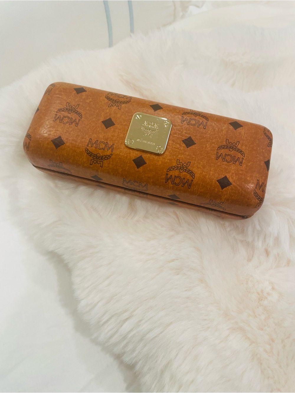 MCM Black Women's glasses with Gold Accent